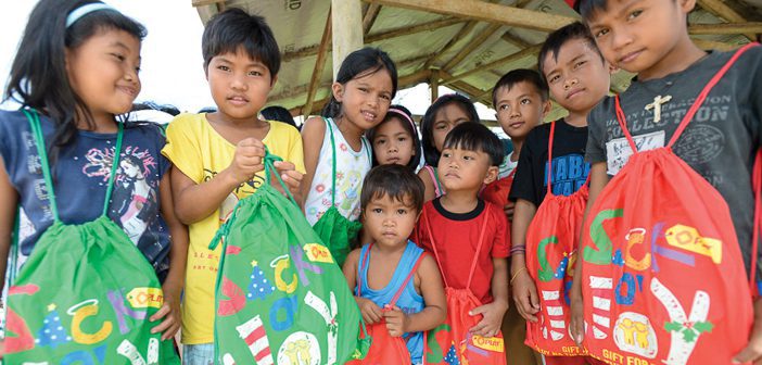 It’s Christmas All Over Again for Children Survivors of Typhoon Yolanda
