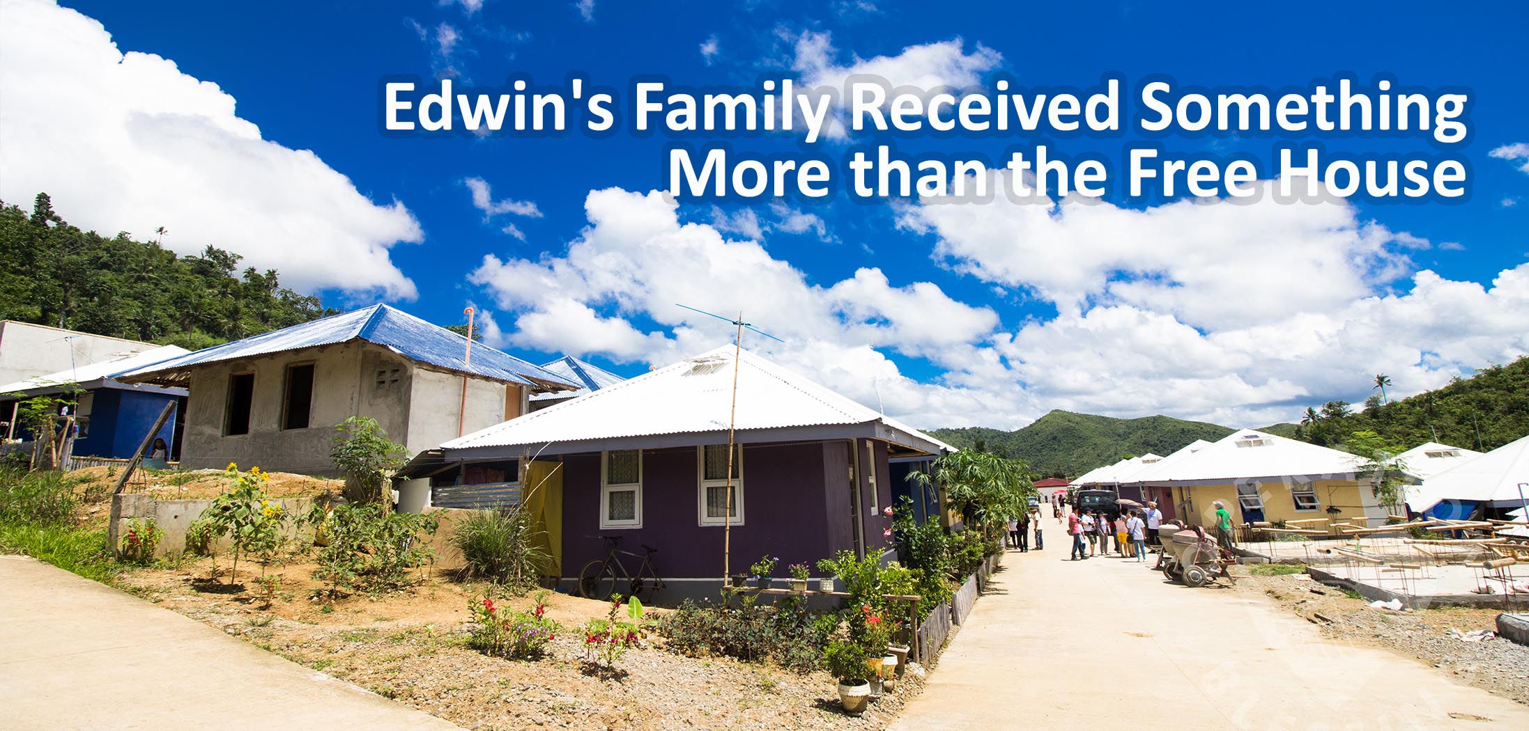 Edwin’s Family Received Something More Than The Free House