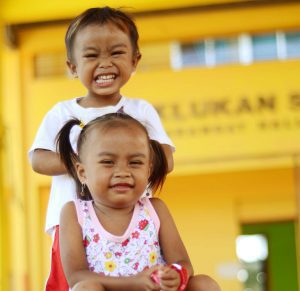 Big tummy, yellow skin, very sickly Mia and Guile, who usually gets cold, cough, and pneumonia were diagnosed as malnourished. Together with their 9 cousins, siblings 4-year-old Mia and 3-year-old Guile looks forward to when Lolo Benedicto comes back home so that they could already eat their lunch or dinner. They all depend on their grandparents. The parents of all these children have to work far from their home to be able to provide for their needs. Lolo Benedicto earns from driving his habal-habal (a motorcycle modified to transport people in the province). "Their mothers send money to support them, but it is still not enough. There are times when we do not eat lunch like when he (Lolo Benedicto) has no income yet in the morning. We would have to wait until dinner,” Lola Rose said. Fortunately, Operation Blessing (OB) went to their place in Jose Panganiban, Camarines Norte to help feed undernourished children. Mia and Guile became part of the Bless-A-Child program and is undergoing 10 months of feeding. Moreover, Lola Rose attends seminars on health education, biblical parenting, values formation, financial breakthrough, and disaster preparedness. She also received a sewing machine to give them another source of income. Mia and Guile are both doing better each day, and for all these, Lola Rose is grateful for all the help and support that they are receiving today.