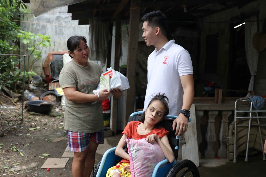 Operation Blessing Provides Wheelchairs In Antipolo City