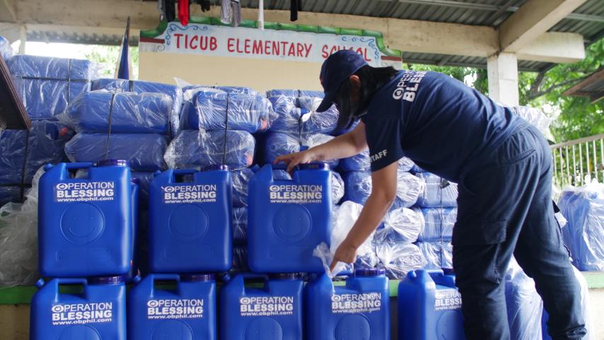 Resolving access to water for Taal eruption evacuees