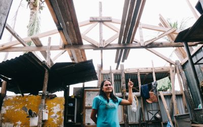 Troubled mother gains confidence to bounce back after a disaster