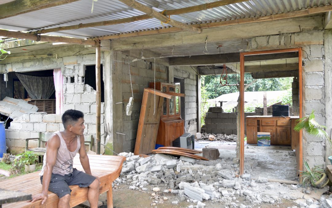 Relief and comfort for Abrenian earthquake survivors
